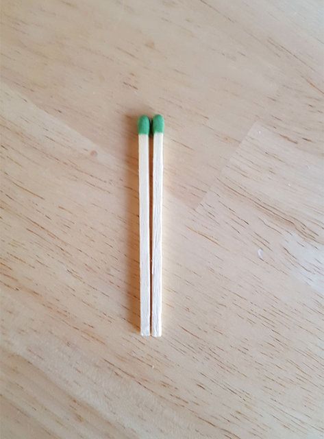 42 bin kibritten küre yapıp ateşe verdi - 1