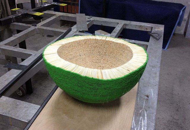 42 bin kibritten küre yapıp ateşe verdi - 7