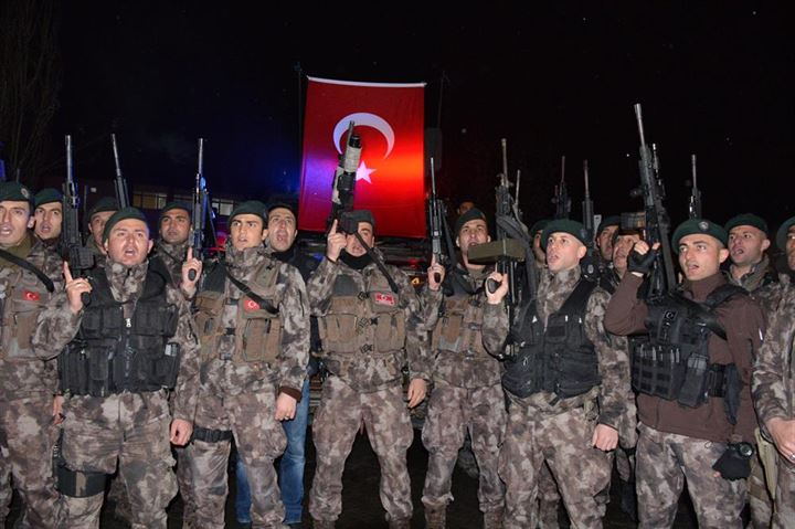 Ağrı'da PÖH'ler Afrin'e tekbir ve dualarla uğurlandı - 5