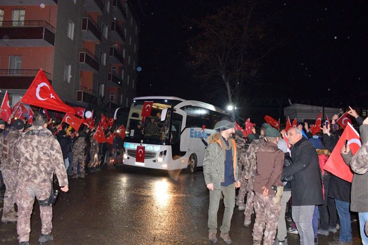 Ağrı'da PÖH'ler Afrin'e tekbir ve dualarla uğurlandı - 8