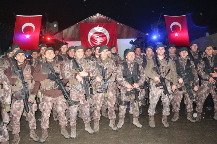 Ağrı'da PÖH'ler Afrin'e tekbir ve dualarla uğurlandı - 14