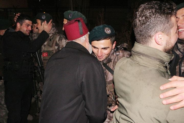 Ağrı'da PÖH'ler Afrin'e tekbir ve dualarla uğurlandı - 18