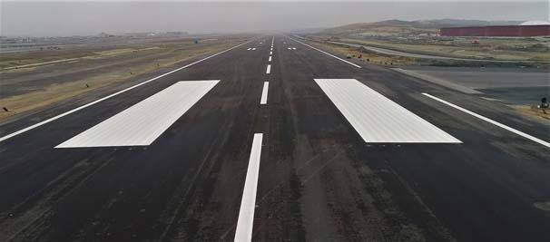 Üçüncü Havalimanının biten pisti havadan görüntülendi - 5