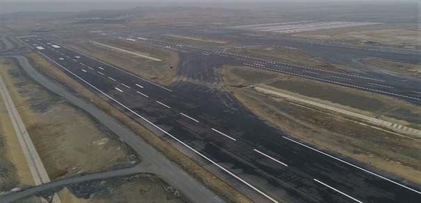 Üçüncü Havalimanının biten pisti havadan görüntülendi - 6