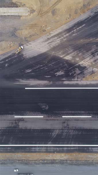 Üçüncü Havalimanının biten pisti havadan görüntülendi - 11