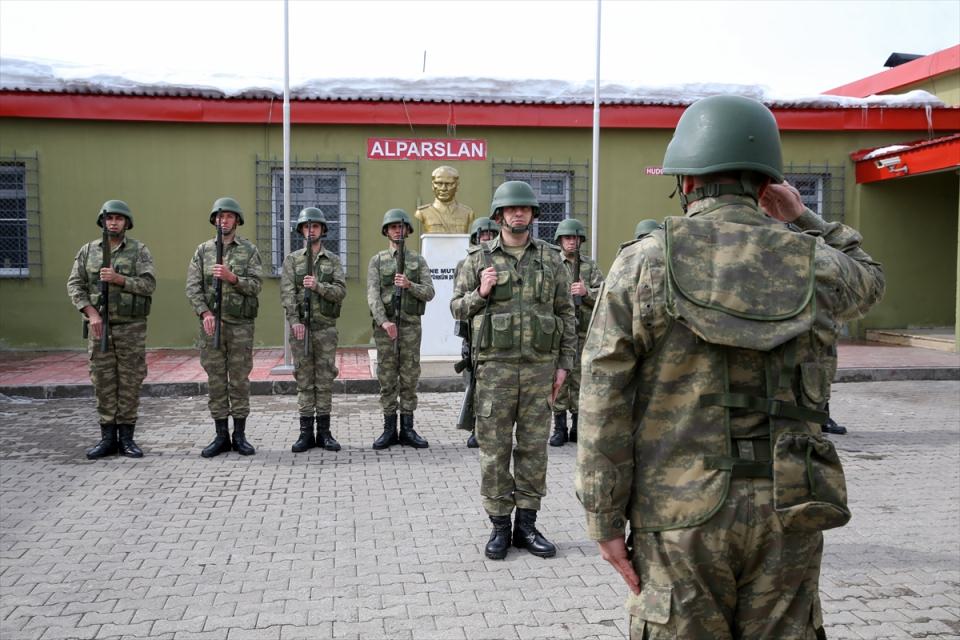 'Hudut kartalları' eksi 20 derecede vatan nöbetinde - 5
