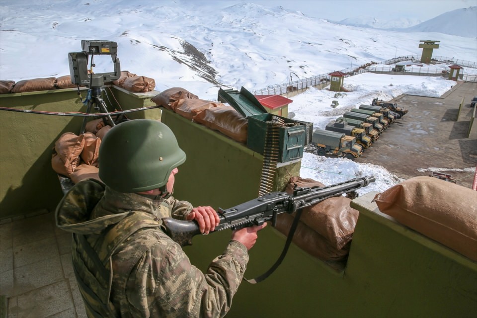 'Hudut kartalları' eksi 20 derecede vatan nöbetinde - 7
