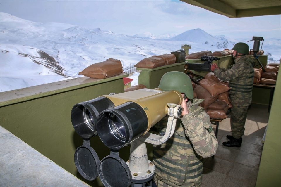 'Hudut kartalları' eksi 20 derecede vatan nöbetinde - 8