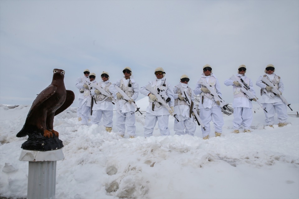 'Hudut kartalları' eksi 20 derecede vatan nöbetinde - 11