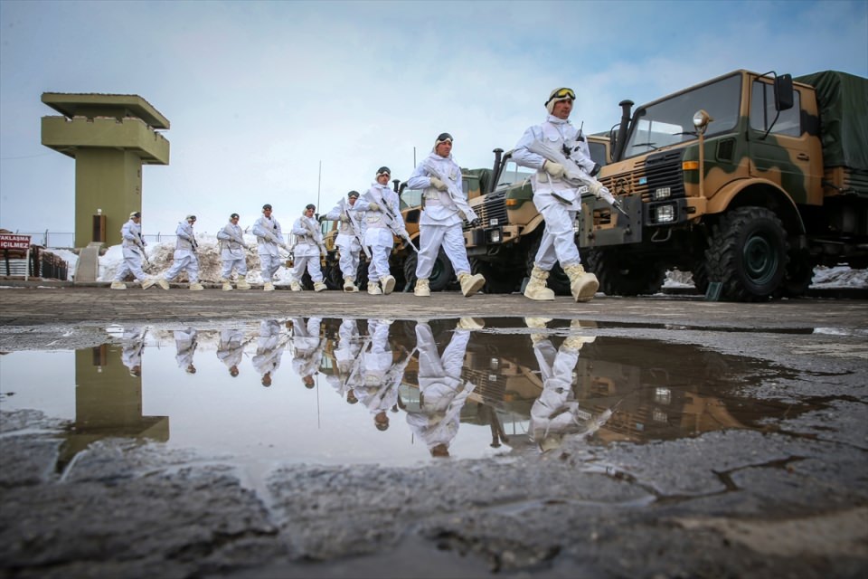 'Hudut kartalları' eksi 20 derecede vatan nöbetinde - 13