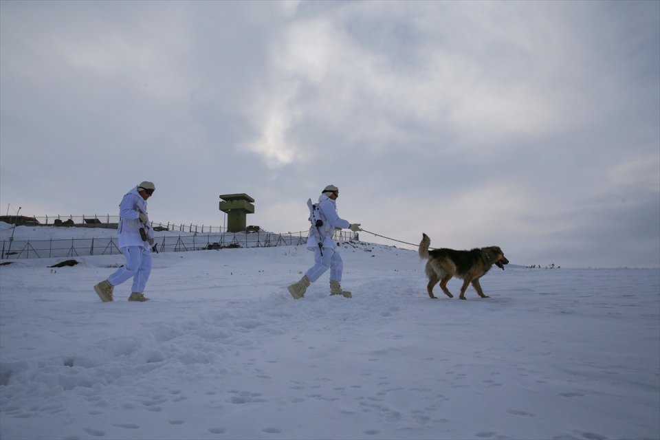 'Hudut kartalları' eksi 20 derecede vatan nöbetinde - 19