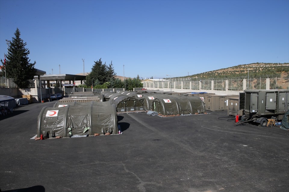 TSK'dan sınıra seyyar ilk yardım hastanesi - 8