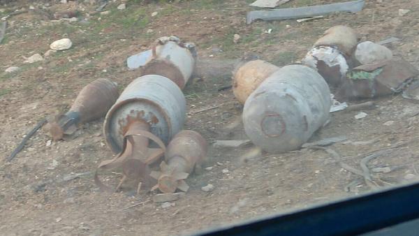 Suriye'de el yapımı patlayıcılar imha ediliyor - 1