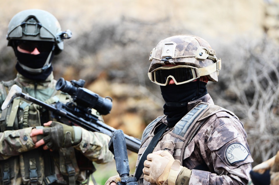 JÖH ve PÖH'ler Afrin'de ilk kez görüntülendi - 0