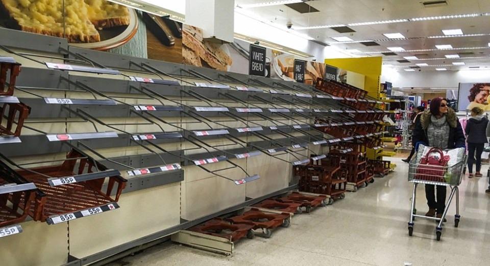 İngiltere'de raflar boş kaldı - 14