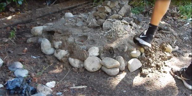 Evinin bahçesine kendi fırınını yaptı - 7