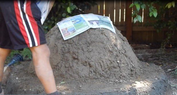 Evinin bahçesine kendi fırınını yaptı - 17