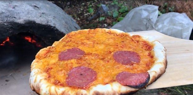 Evinin bahçesine kendi fırınını yaptı - 29