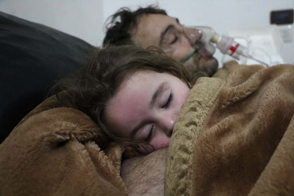 Doğu Guta'da zehirli gaz kullanıldı - 1