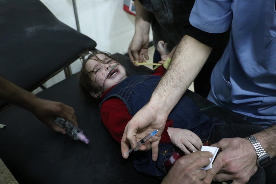 Doğu Guta'da zehirli gaz kullanıldı - 6