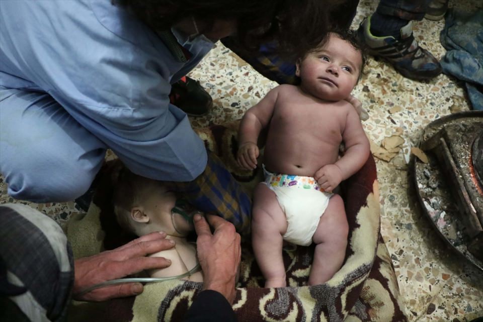 Doğu Guta'da zehirli gaz kullanıldı - 8