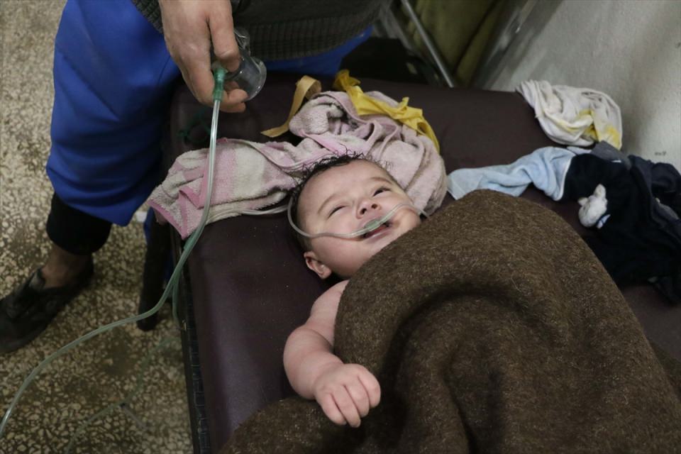 Doğu Guta'da zehirli gaz kullanıldı - 10