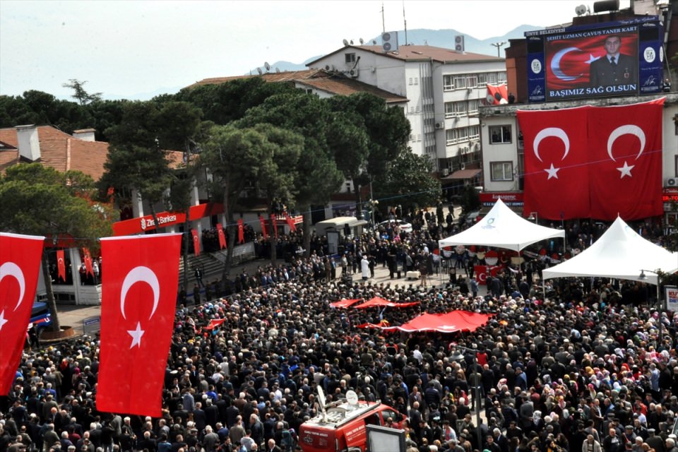 Afrin şehidi Kart, son yolculuğuna uğurlandı - 3