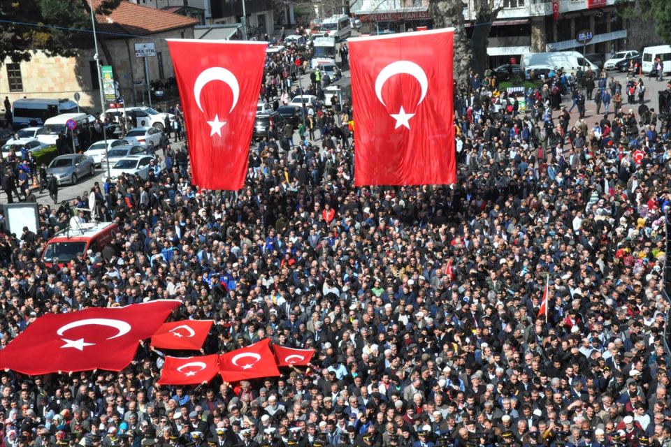 Afrin şehidi Kart, son yolculuğuna uğurlandı - 5