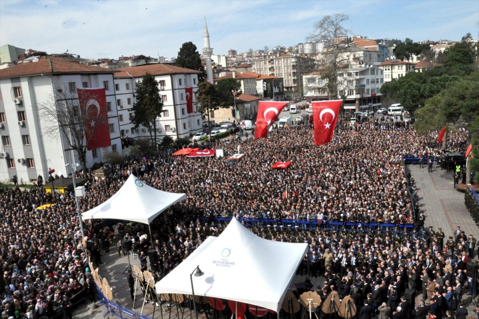 Afrin şehidi Kart, son yolculuğuna uğurlandı - 6
