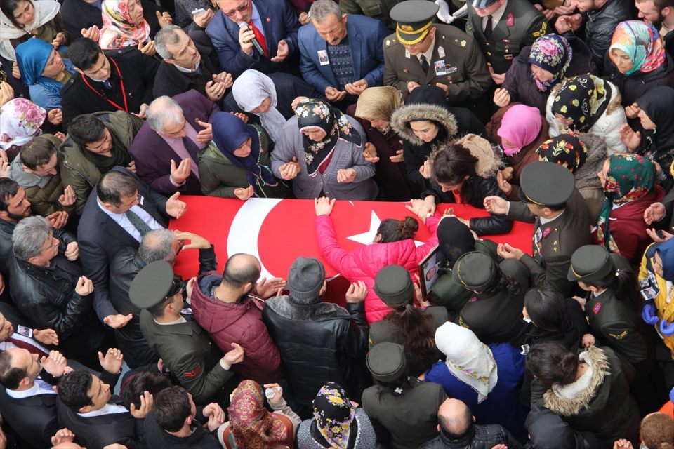 Afrin şehidi Kart, son yolculuğuna uğurlandı - 8