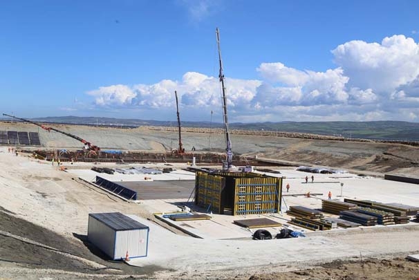 Çanakkale Köprüsü'nün çalışmaları havadan görüntülendi - 2