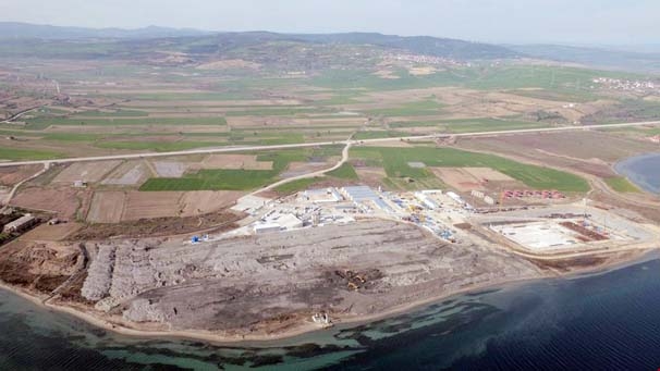 Çanakkale Köprüsü'nün çalışmaları havadan görüntülendi - 3