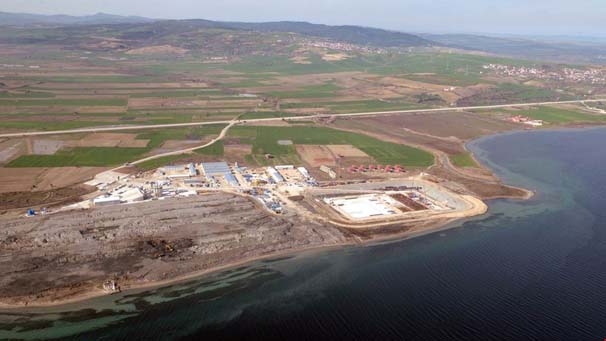 Çanakkale Köprüsü'nün çalışmaları havadan görüntülendi - 5