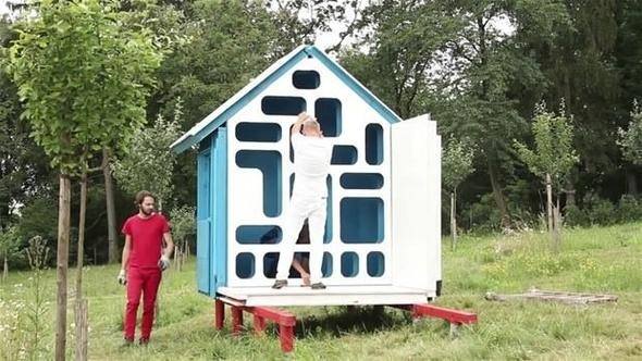 Sadece 3 saatte ev inşa ediyor! - 14