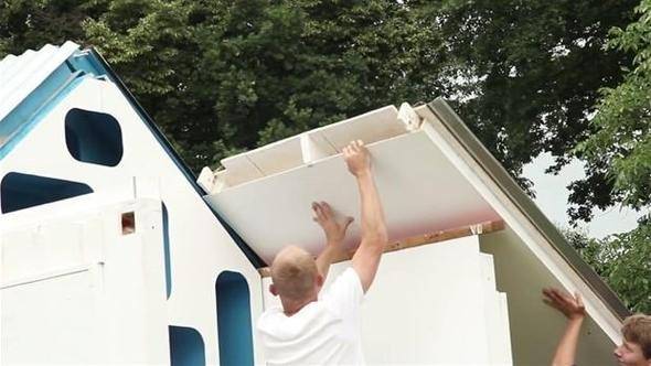 Sadece 3 saatte ev inşa ediyor! - 19