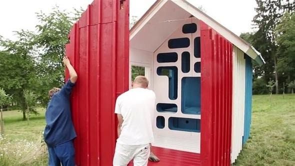 Sadece 3 saatte ev inşa ediyor! - 24