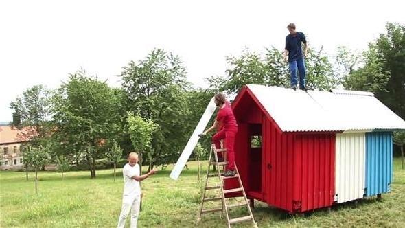 Sadece 3 saatte ev inşa ediyor! - 29