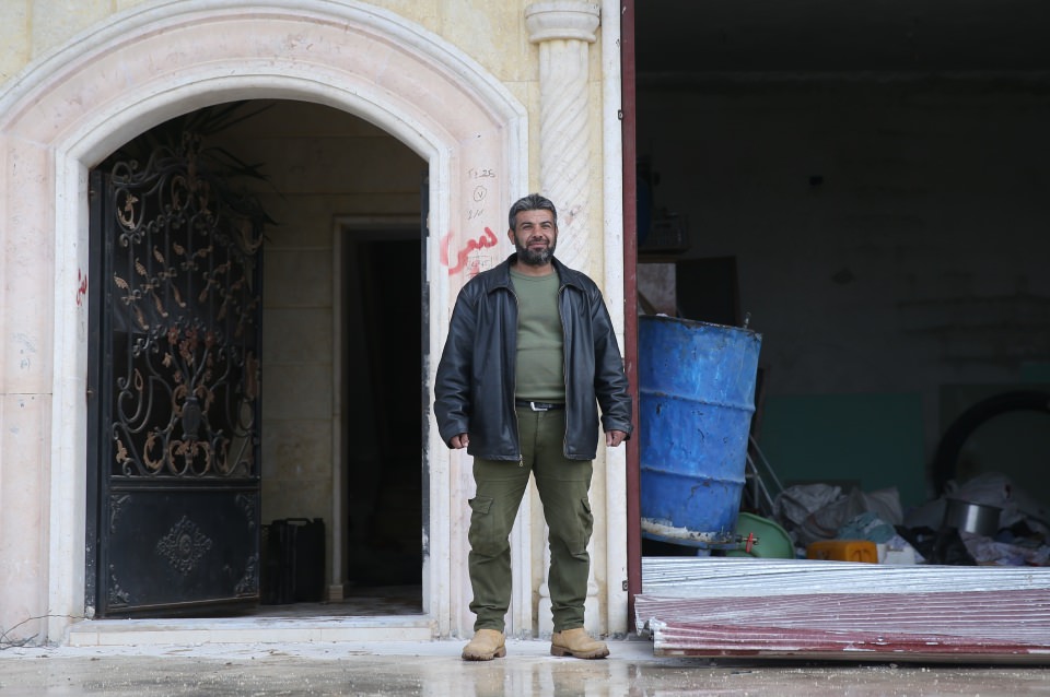 Afrin'de PKK'nın sözde özel kuvvetler binası görüntülendi - 7