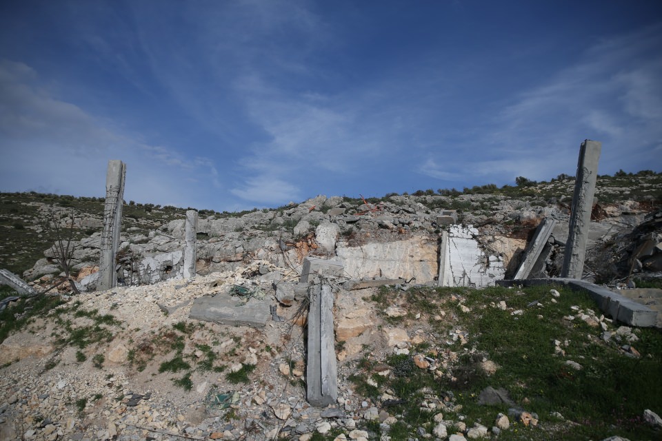 Afrin'de PKK'nın sözde özel kuvvetler binası görüntülendi - 8