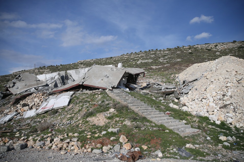 Afrin'de PKK'nın sözde özel kuvvetler binası görüntülendi - 16