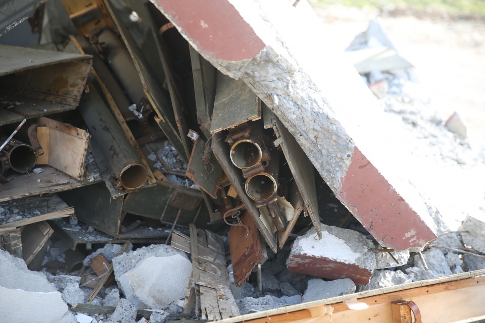 Afrin'de PKK'nın sözde özel kuvvetler binası görüntülendi - 20