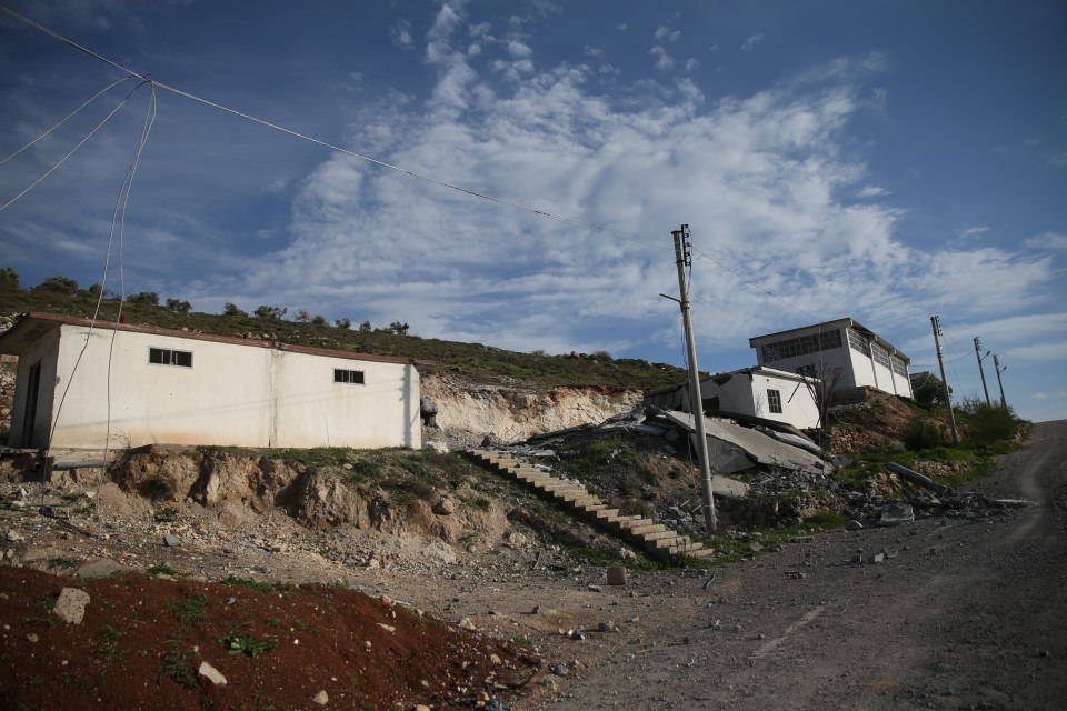 Afrin'de PKK'nın sözde özel kuvvetler binası görüntülendi - 22