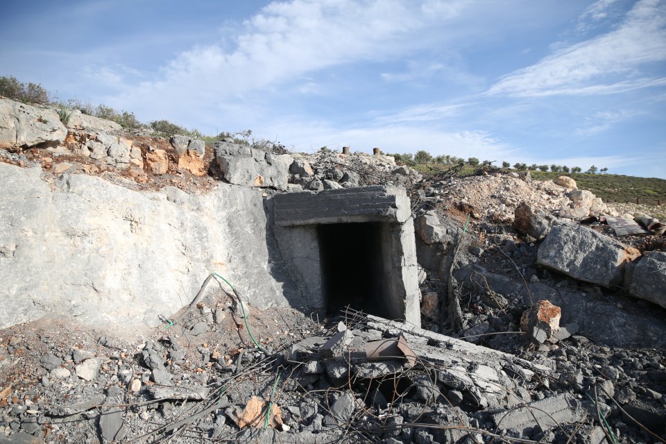 Afrin'de PKK'nın sözde özel kuvvetler binası görüntülendi - 23