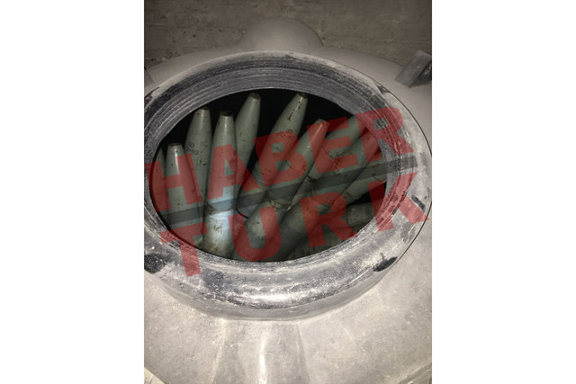 Afrin'de PKK cephaneliği ele geçirildi! - 0