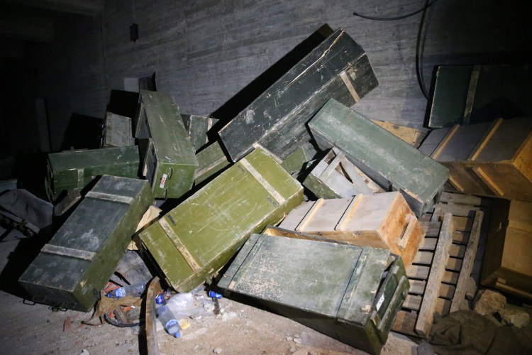 YPG/PKK'nın en büyük mühimmat deposu ele geçirildi - 2