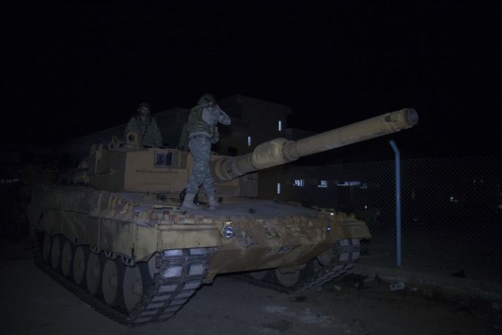 Mehmetçik Afrin'de gece devriyesinde - 1