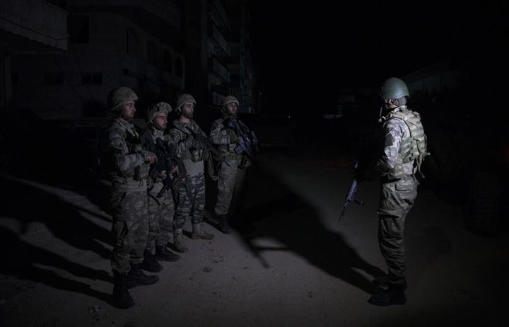 Mehmetçik Afrin'de gece devriyesinde - 2