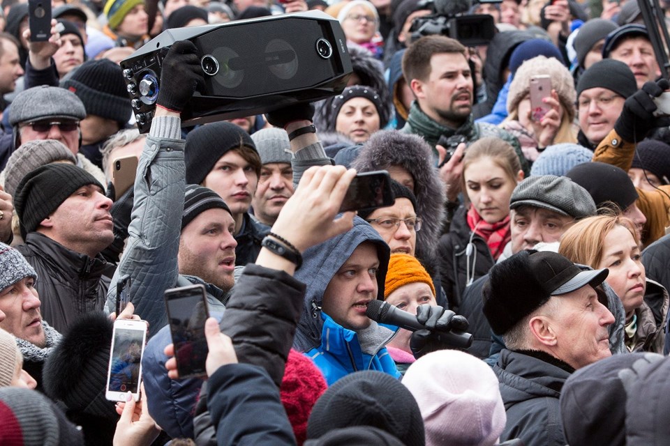 Putin, o alışveriş merkezinde - 11