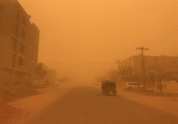 Sudan'da kum fırtınası - 5