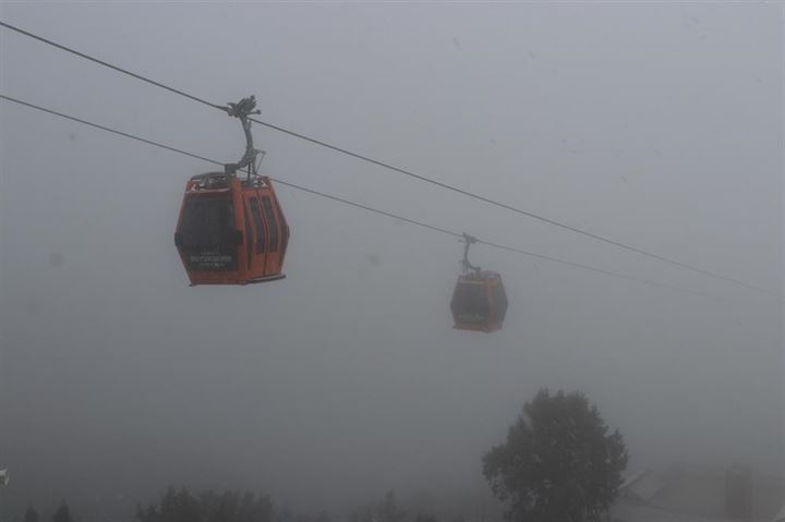 Bahar öncesi yaşanan kar yağışı şehri beyaza bürüdü - 3